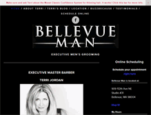 Tablet Screenshot of bellevueman.com